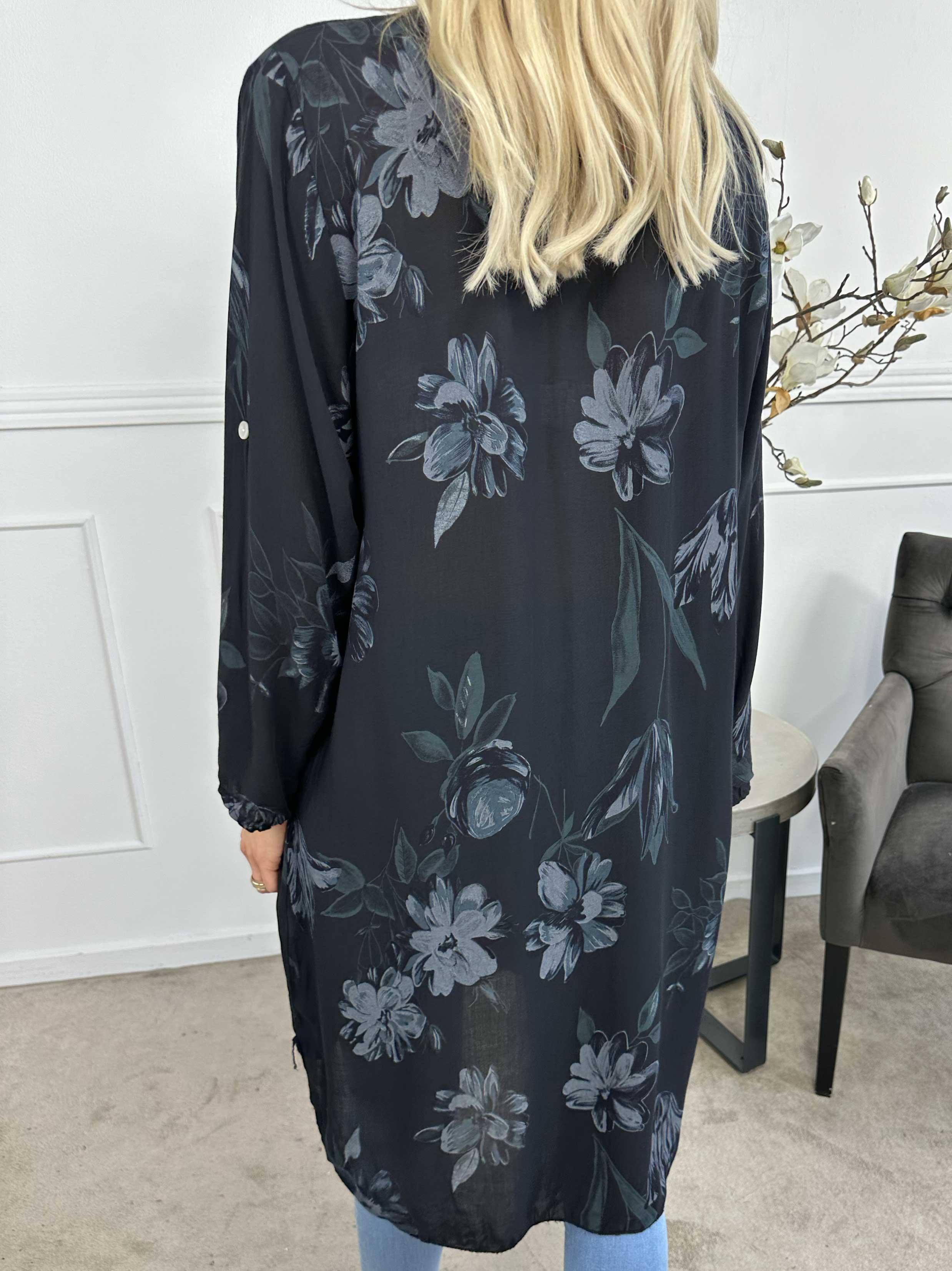 Jaana - Söt tunikaklänning med volanger framtill